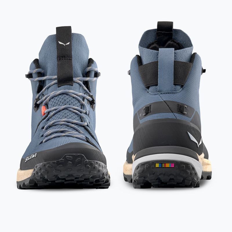 Vyriški turistiniai batai Salewa Puez Knit Mid Ptx java blue / black 3