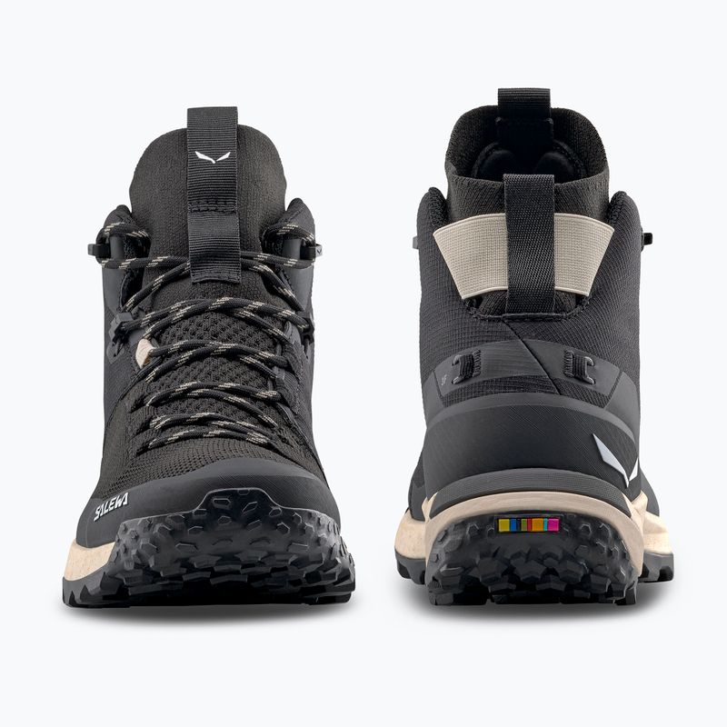 Moteriški turistiniai batai Salewa Puez Knit Mid Ptx black / black 3
