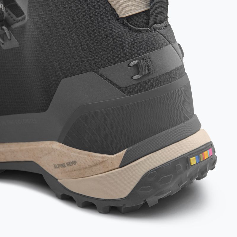 Moteriški turistiniai batai Salewa Puez Knit Mid Ptx black / black 8