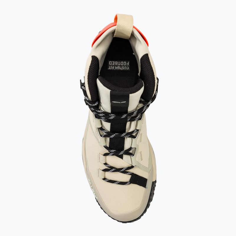 Moteriški žygio batai Salewa Puez Mid Ptx oatmeal/oatmeal 5