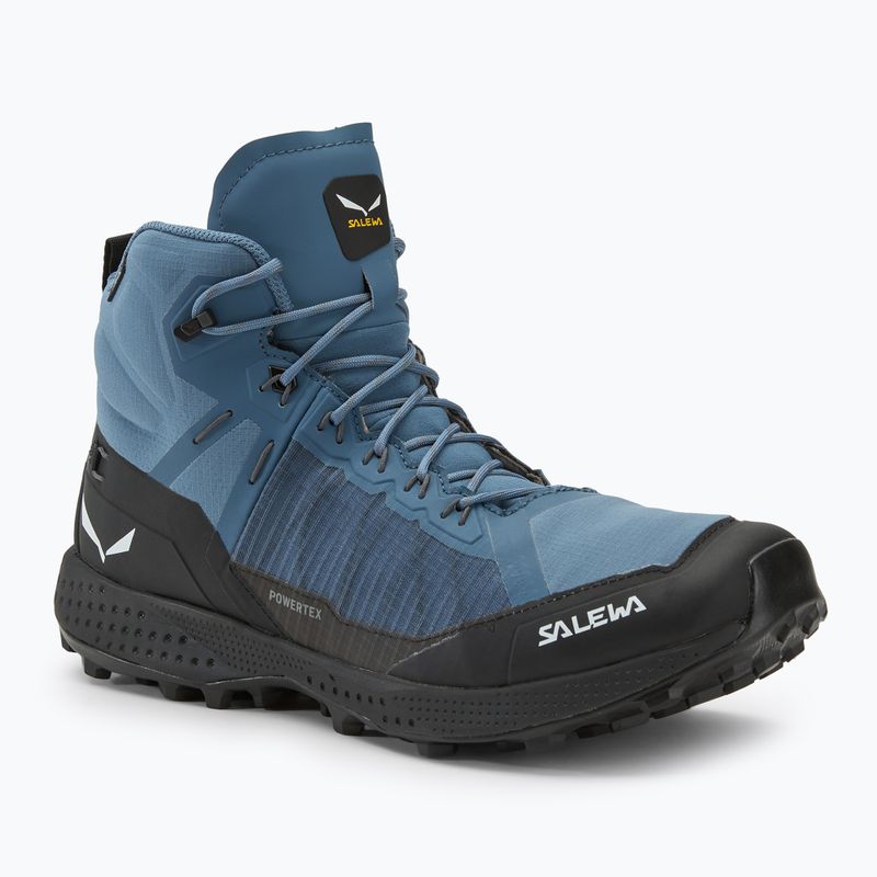 Vyriški žygio batai Salewa Pedroc Pro Mid Ptx java blue/black