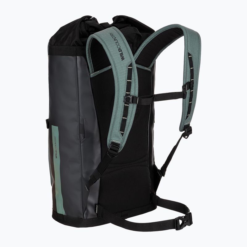 Laipiojimo kuprinė Wild Country Crag Hauler 25 l black/marsh 2