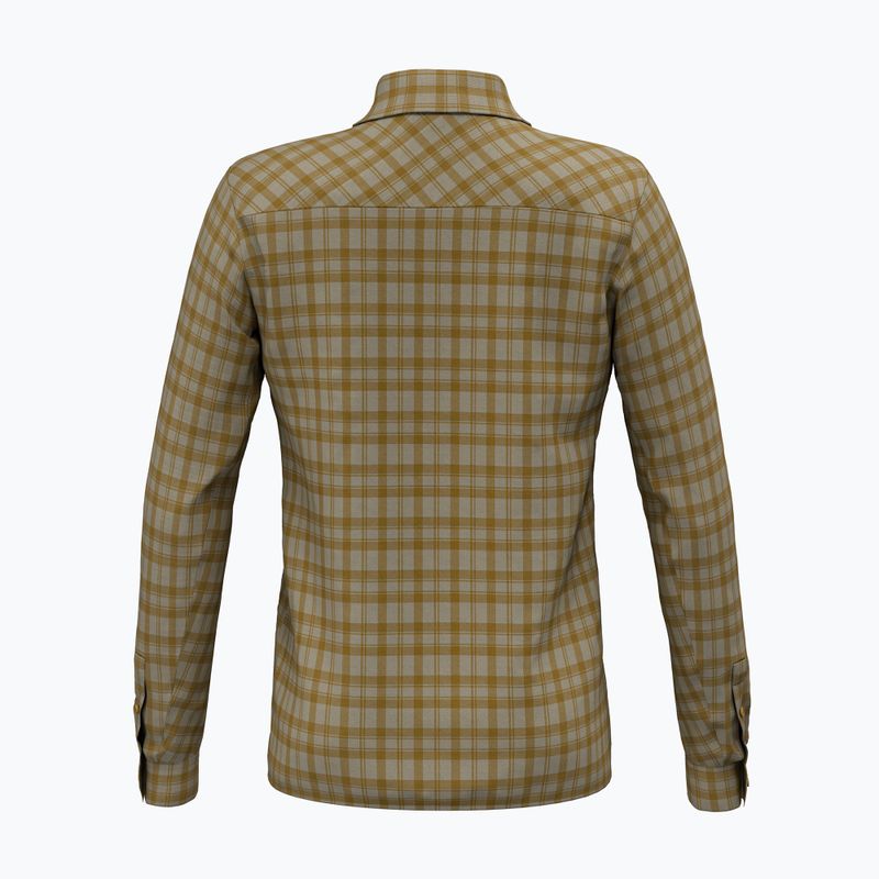 Vyriški marškiniai Salewa Fanes Flannel 5PL quicksand/golden brown 2