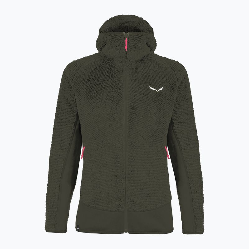 Moteriškas trekingo džemperis Salewa Tognazza PL dark olive melange
