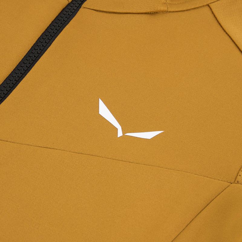 Moteriškas žygio džemperis Salewa Sella Crevasse Hd golden brown 3