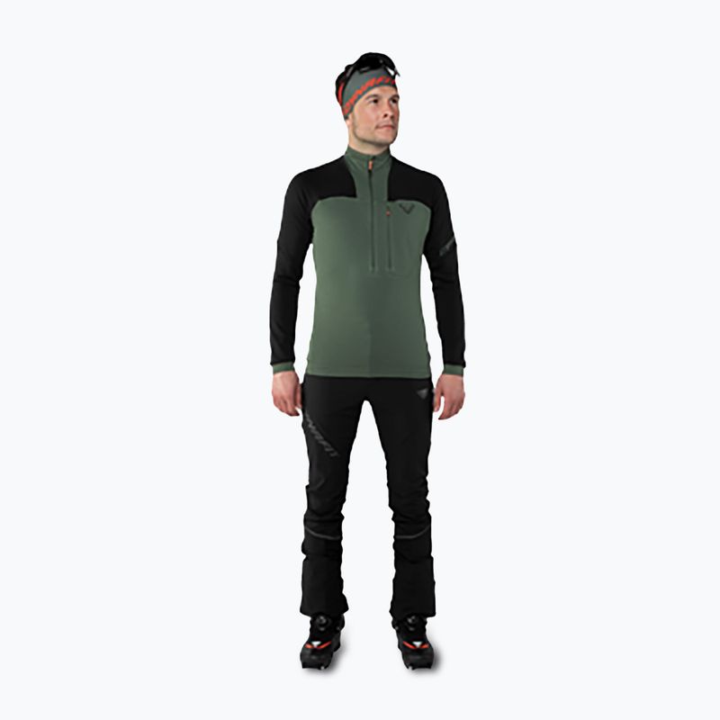 Vyriškas džemperis DYNAFIT Speed Polartec 1/2 Zip black out/thyme 2