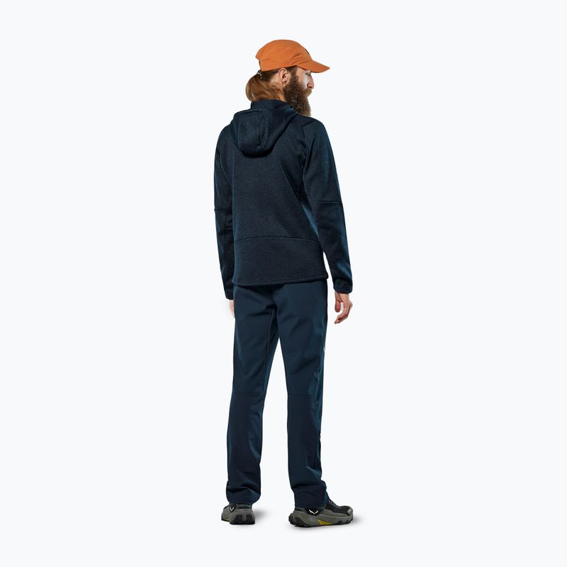 Vyriškas trekingo džemperis Salewa Puez Rocca Polarlite Hood navy blazer 3
