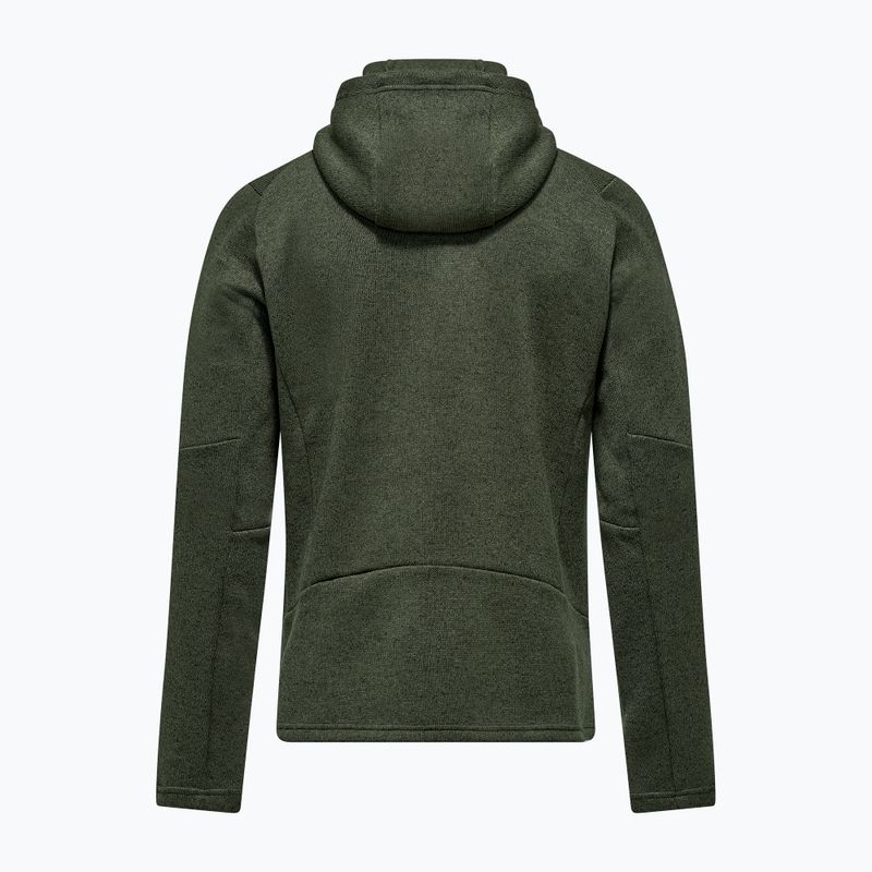 Vyriškas trekinginis džemperis Salewa Puez Rocca Polarlite Hood dark olive 6