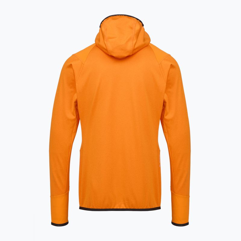 Vyriškas žygio džemperis Salewa Agner Hybrid PL/DST FZ Hoody turmeric melange/0910 2