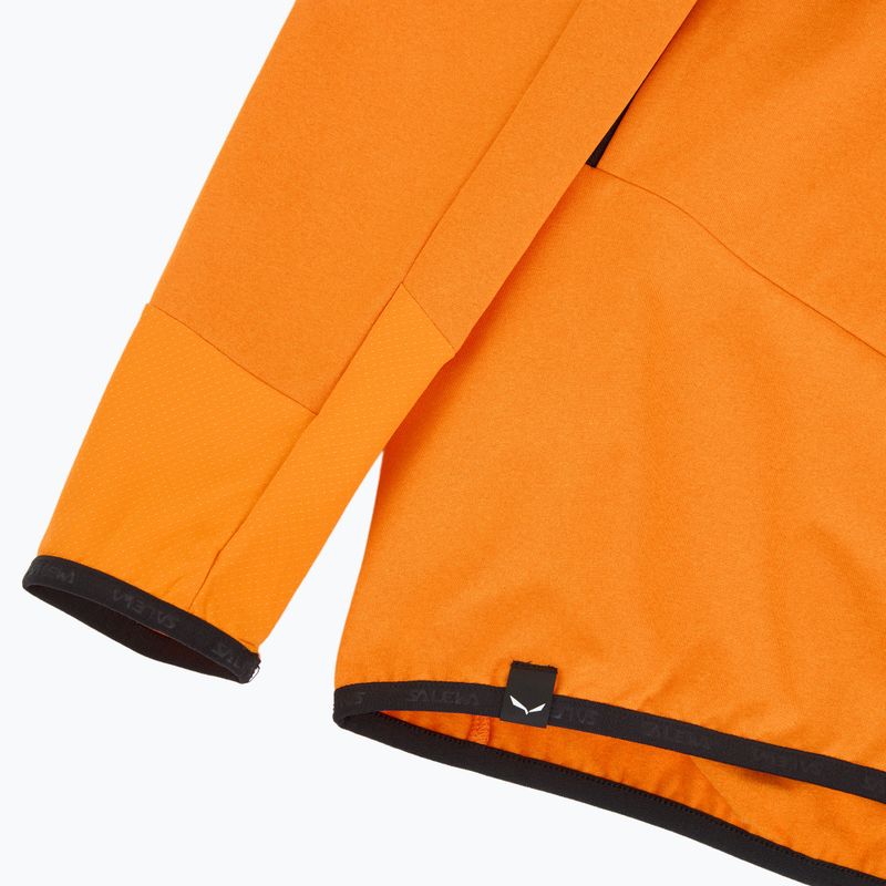 Vyriškas žygio džemperis Salewa Agner Hybrid PL/DST FZ Hoody turmeric melange/0910 4