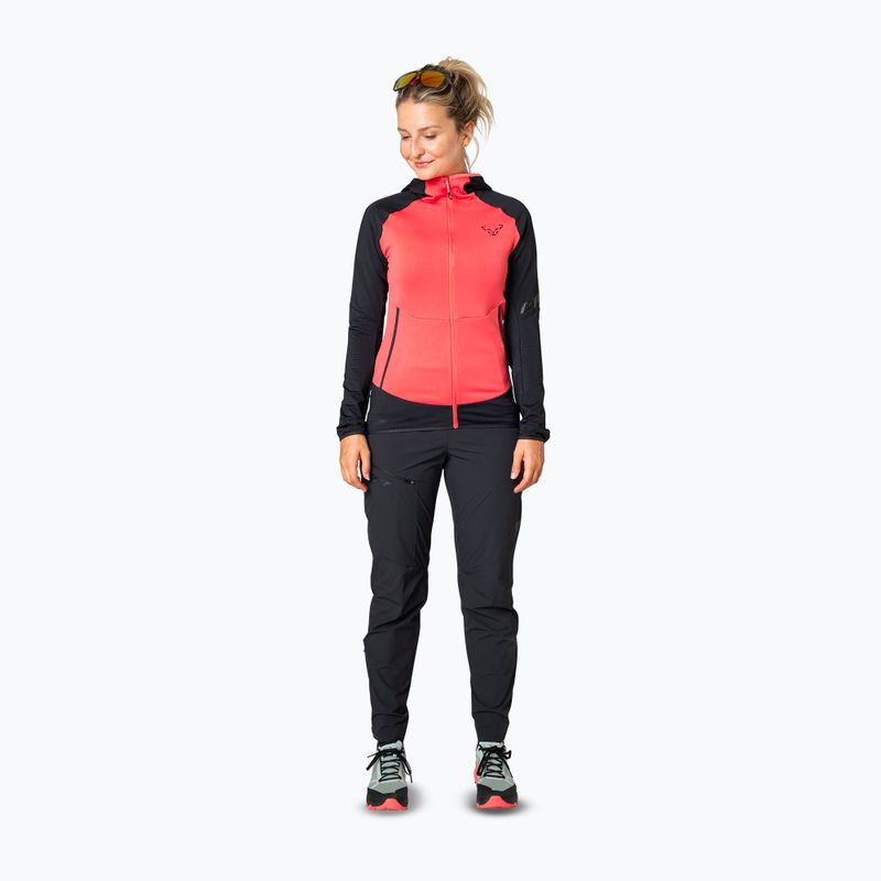 Moteriškas žygio džemperis DYNAFIT Transalper Light Polartec Hoody black out cabana/6170 2