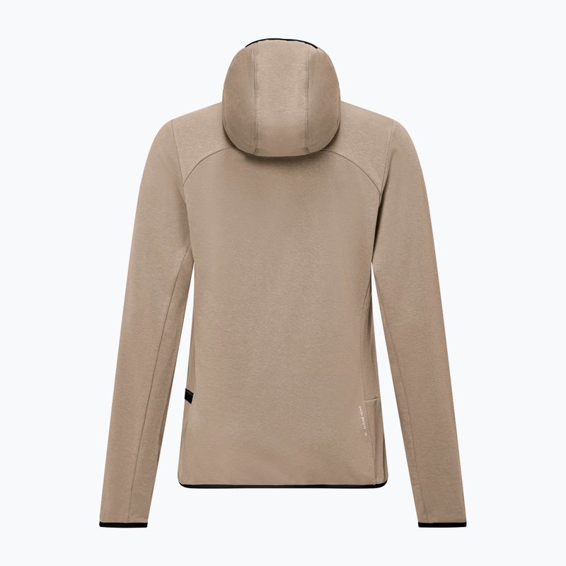 Moteriškas žygio džemperis Salewa Agner Hemp 2 Hooded quicksand 8