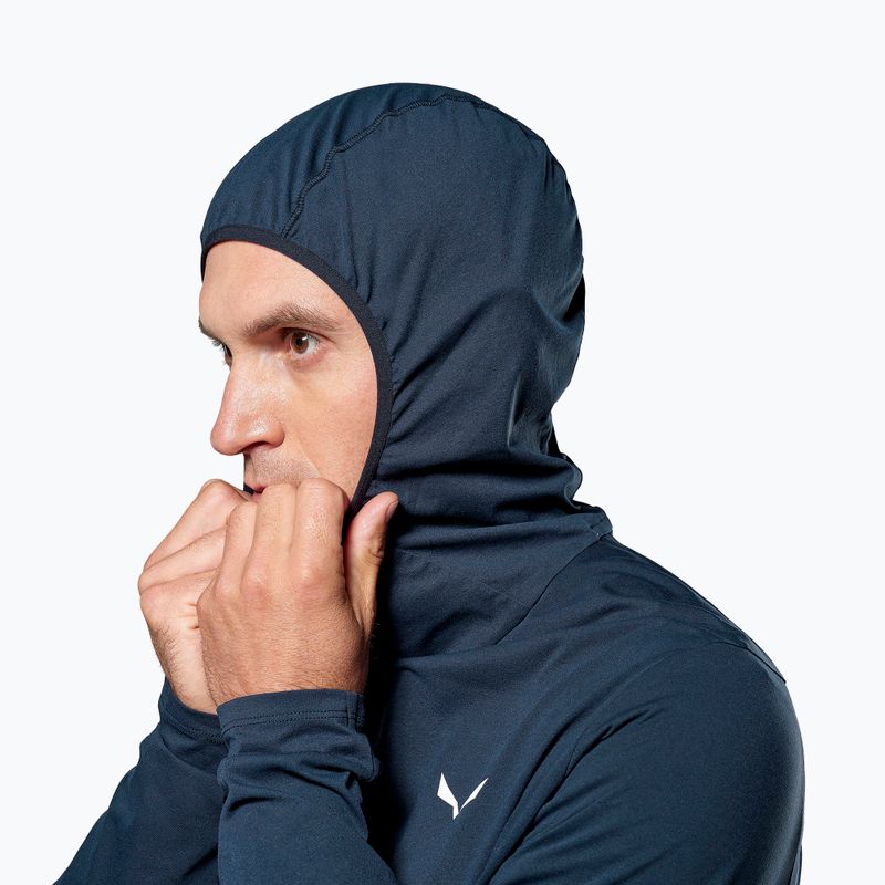 Vyriškas žygio džemperis Salewa Puez Sun Hoodie navy blazer 4