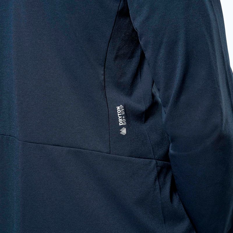 Vyriškas žygio džemperis Salewa Puez Sun Hoodie navy blazer 5