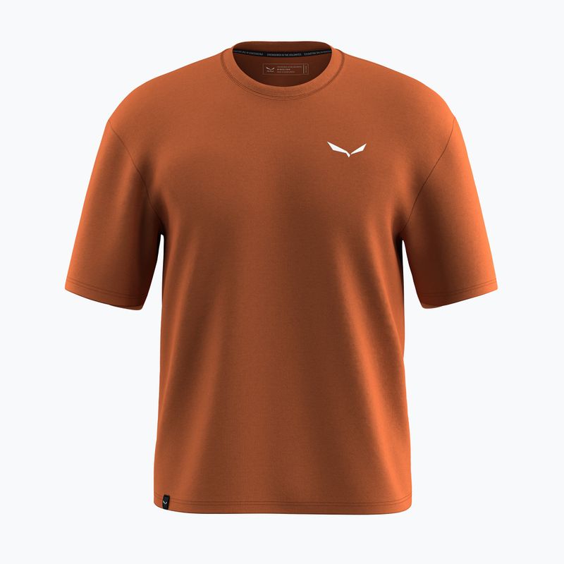 Vyriški marškinėliai Salewa Eagle Sunset Loose bombay brown