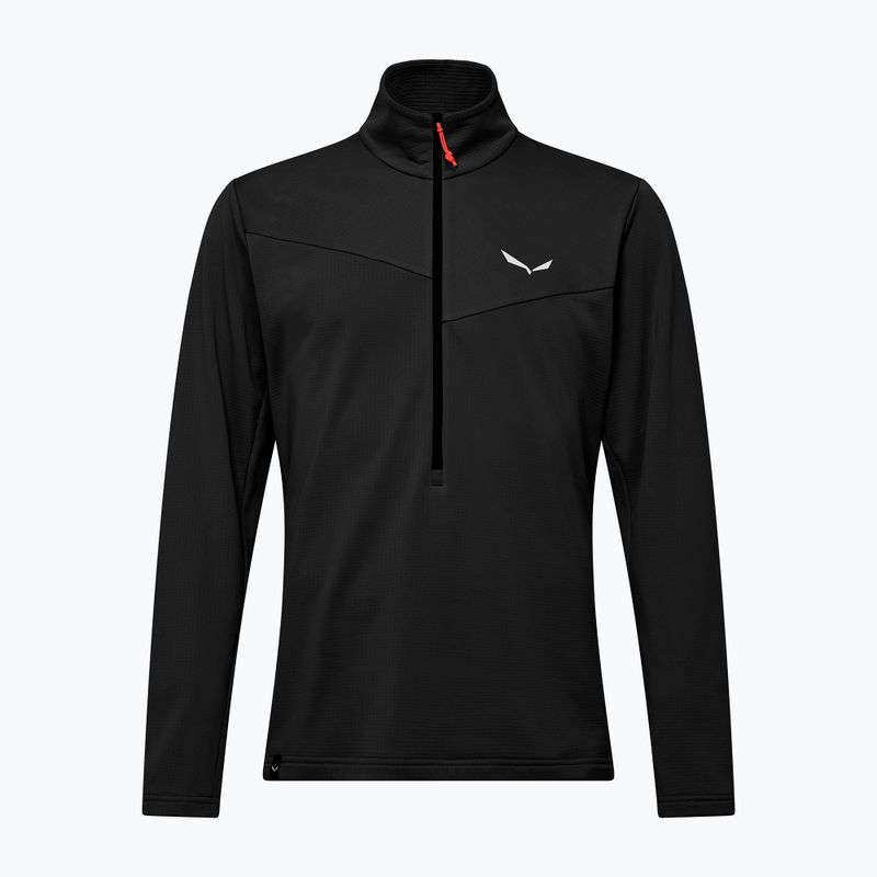Vyriškas žygio džemperis Salewa Puez Cammio Polarlite Half Zip Black Out 6