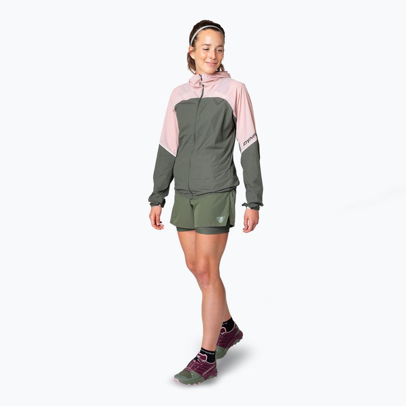 Moteriška bėgimo striukė DYNAFIT Alpine Wind pale rose 2