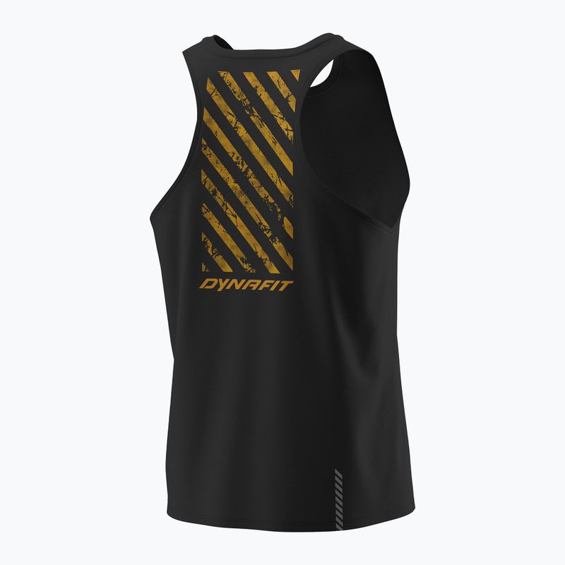 Vyriški bėgimo marškinėliai DYNAFIT Trail Tank black out 2