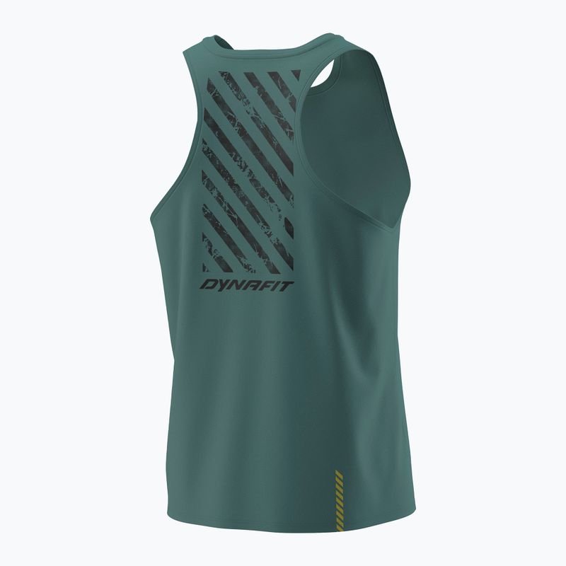 Vyriški bėgimo marškinėliai DYNAFIT Trail Tank atlantic 2