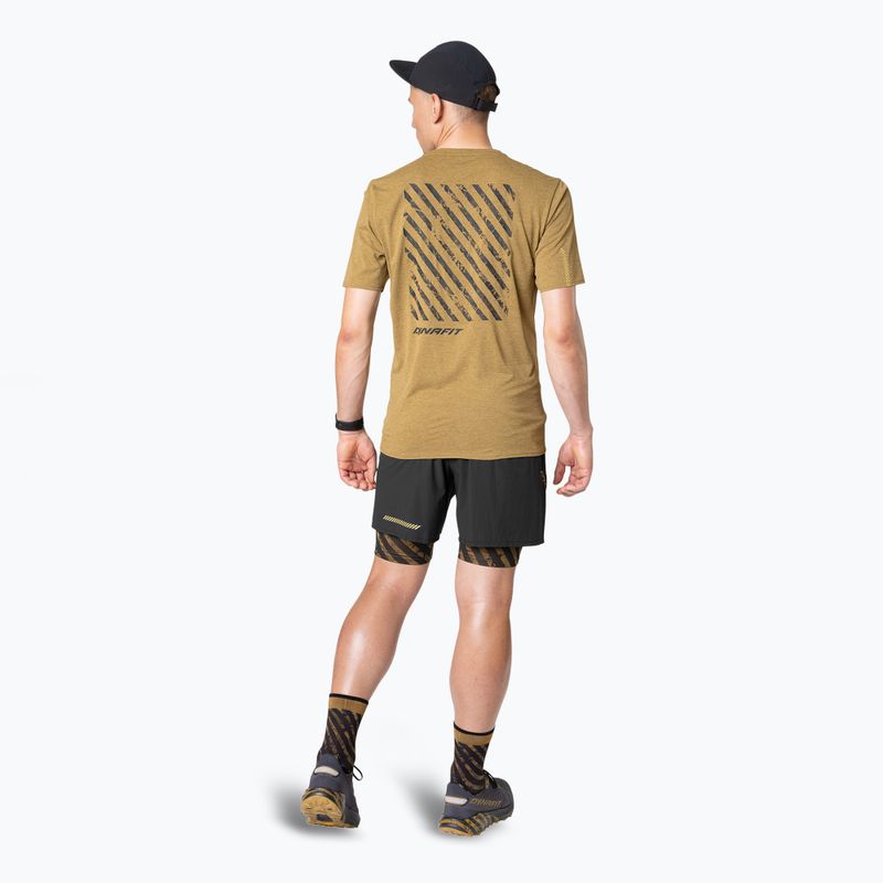 Vyriški bėgimo šortai DYNAFIT Trail 2IN1 black out tobacco 7