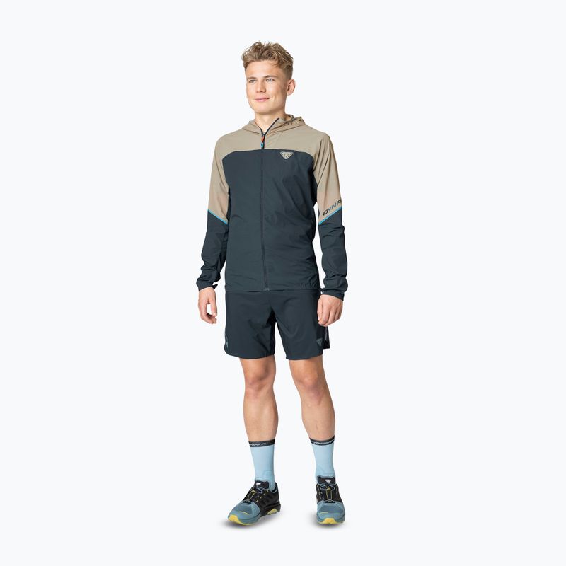 Vyriška bėgimo striukė DYNAFIT Alpine Wind rock khaki 2