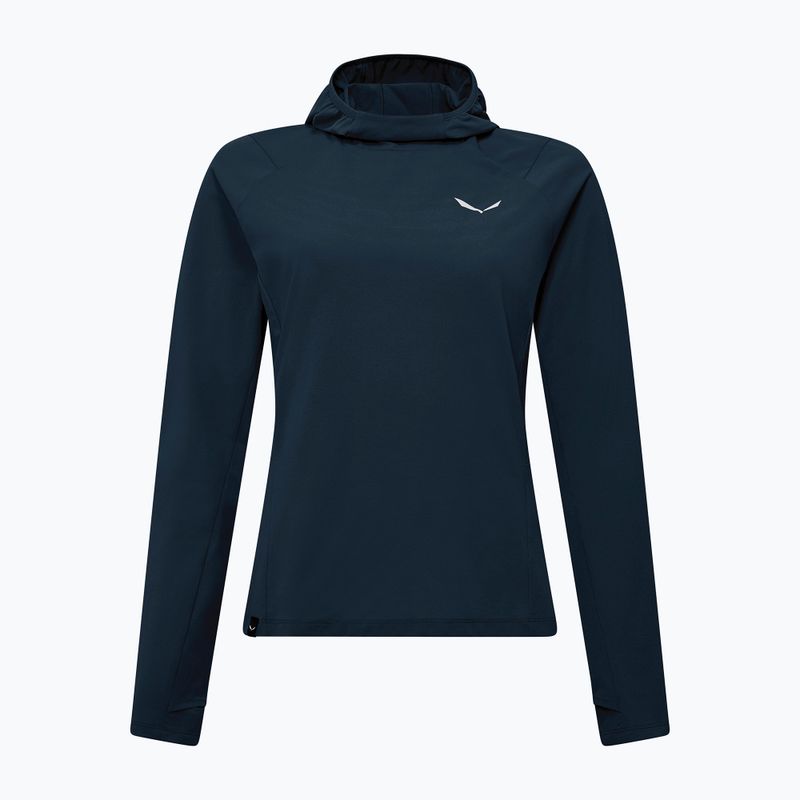 Moteriškas žygio džemperis Salewa Puez Sun Hoodie navy blazer