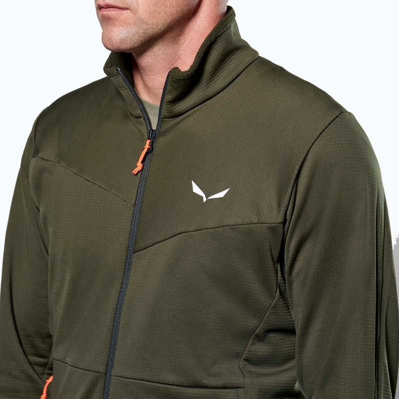 Vyriškas trekingo džemperis Salewa Puez Cammio PL dark olive 4