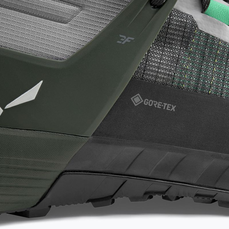 Vyriški priėjimo prie trasų batai Salewa Wildfire Nxt Mid GTX alloy / dark olive 8