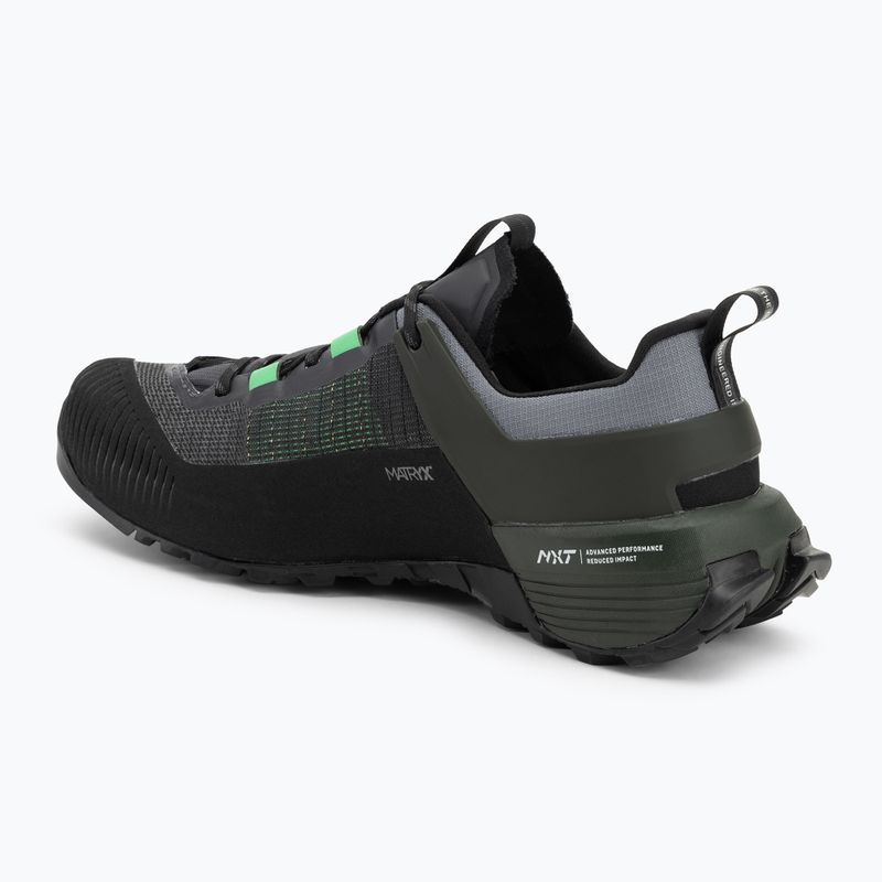 Vyriški priėjimo prie trasų batai Salewa Wildfire Nxt GTX onyx / irish green 3