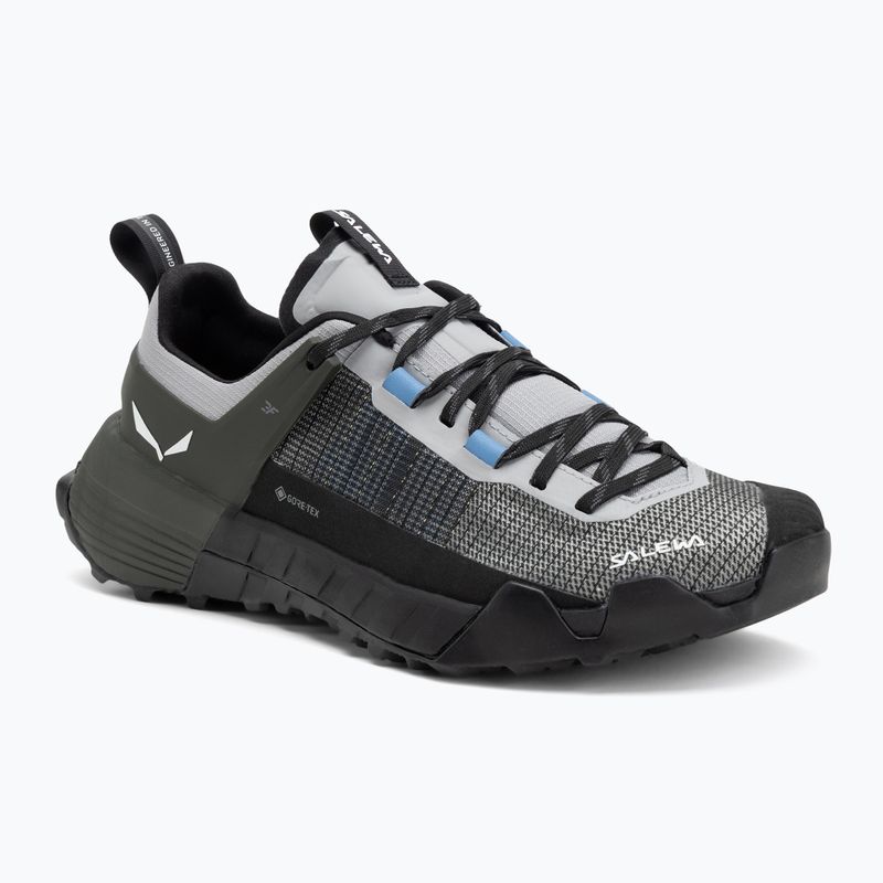 Moteriški priėjimo prie trasų batai Salewa Wildfire Nxt GTX alloy / dark olive
