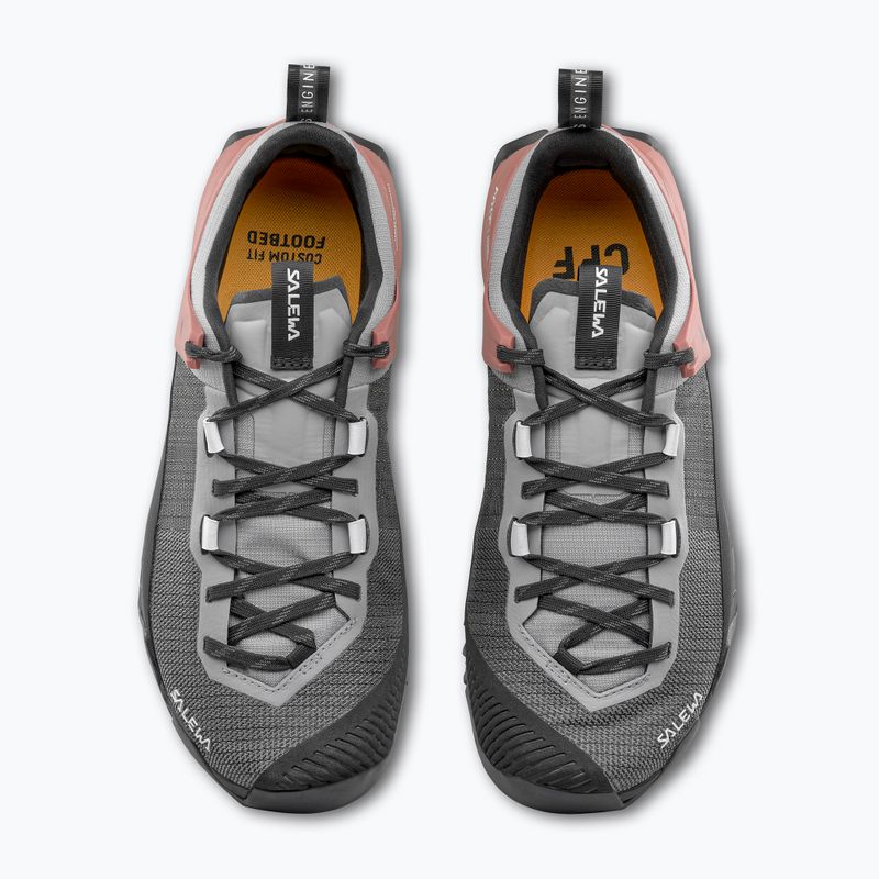 Moteriški priėjimo prie trasų batai Salewa Wildfire Nxt alloy / etruscan red 4