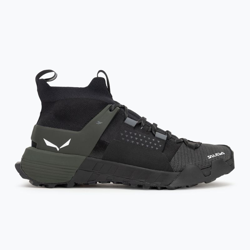 Vyriški priėjimo prie trasų batai Salewa Wildfire Nxt Knit onyx / dark olive 2