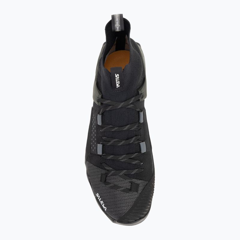 Vyriški priėjimo prie trasų batai Salewa Wildfire Nxt Knit onyx / dark olive 5