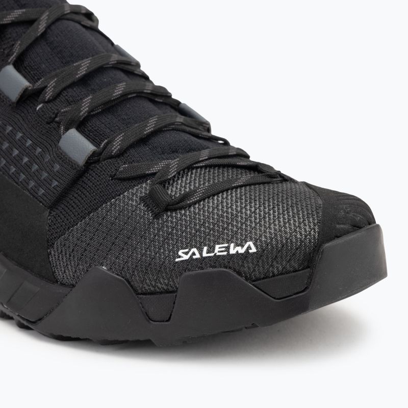 Vyriški priėjimo prie trasų batai Salewa Wildfire Nxt Knit onyx / dark olive 7