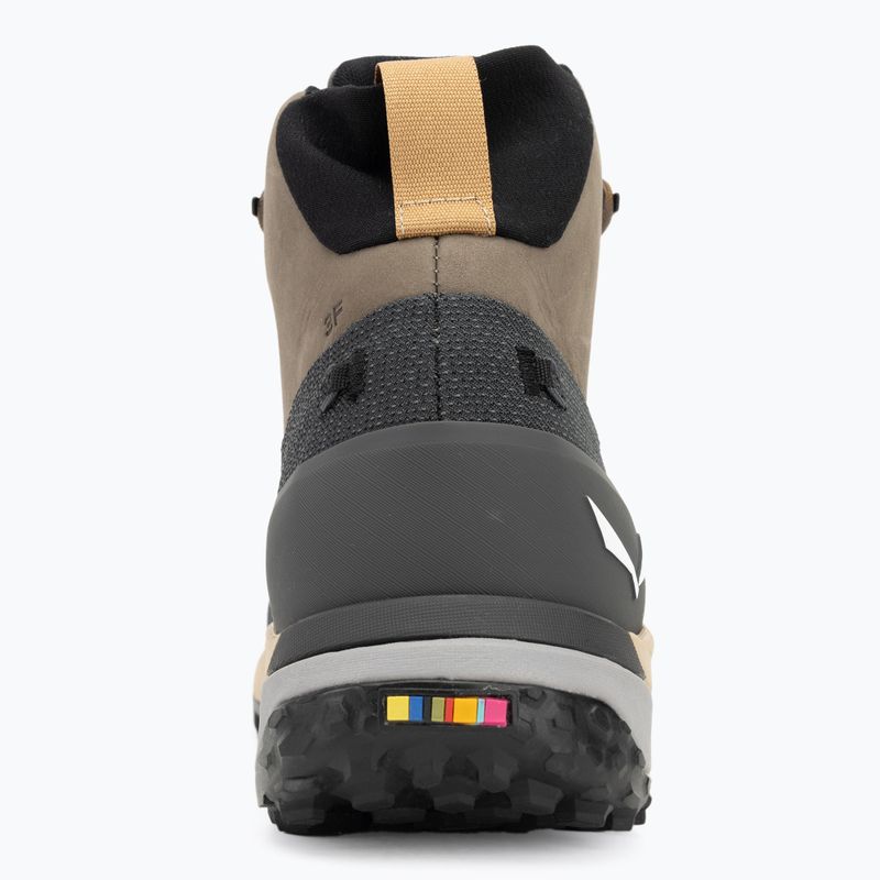 Vyriški žygio batai Salewa Puez Leather Mid Ptx bungee cord / onyx 6