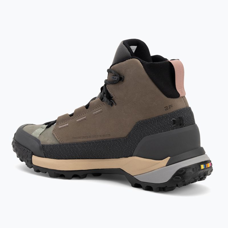 Moteriški žygio batai Salewa Puez Leather Mid Ptx bungee cord / onyx 3