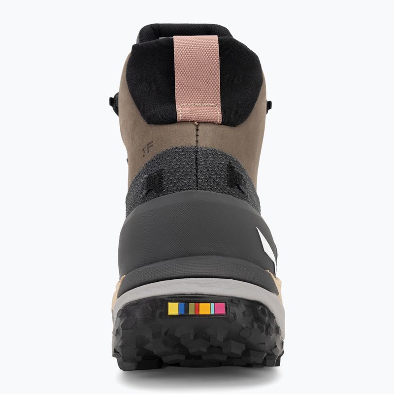 Moteriški žygio batai Salewa Puez Leather Mid Ptx bungee cord / onyx 6