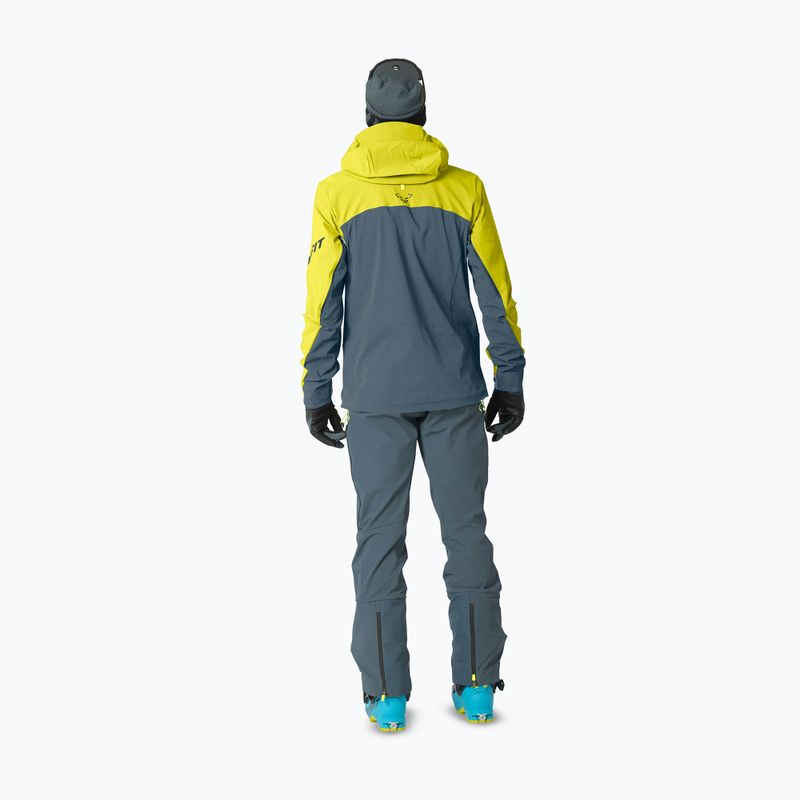 Vyriška ski touring striukė DYNAFIT Radical Softshell golden lime 3