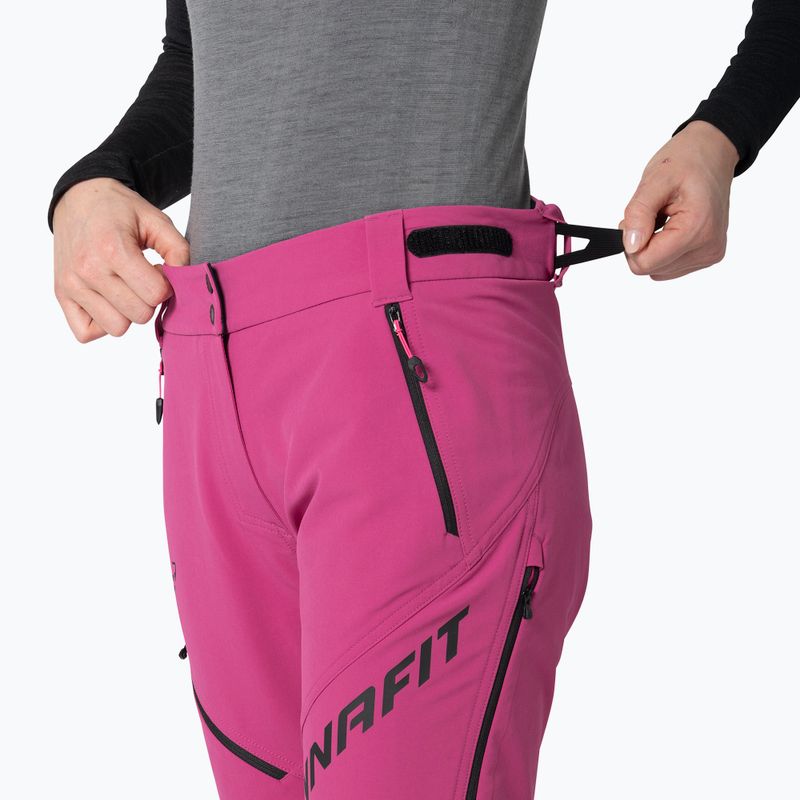 Moteriškos ski touring kelnės DYNAFIT Mercury 2 Dynastretch magenta/0910 5
