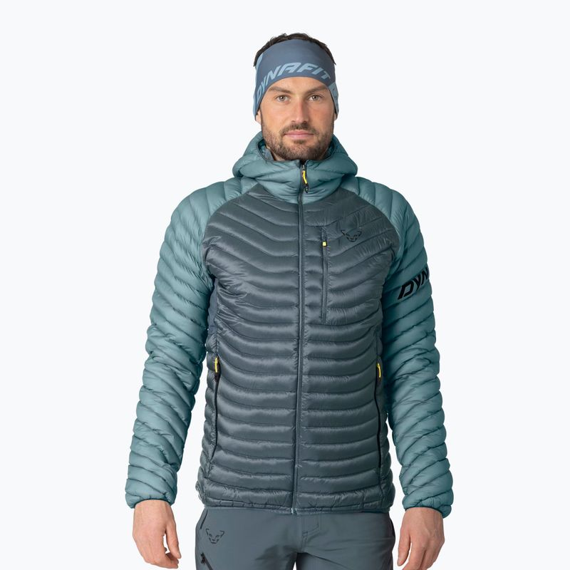 Vyriška pūkinė striukė DYNAFIT Radical Down RDS Hooded smoke blue