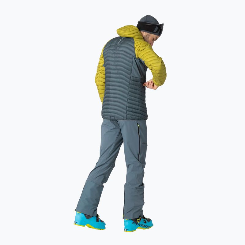 Vyriška pūkinė striukė DYNAFIT Radical Down RDS Hooded golden lime 3