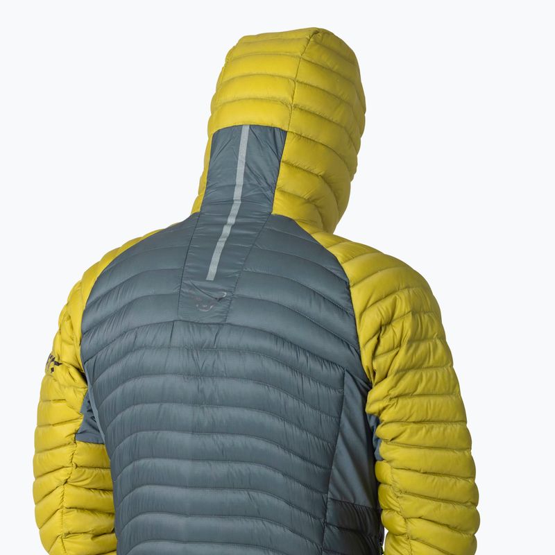 Vyriška pūkinė striukė DYNAFIT Radical Down RDS Hooded golden lime 4