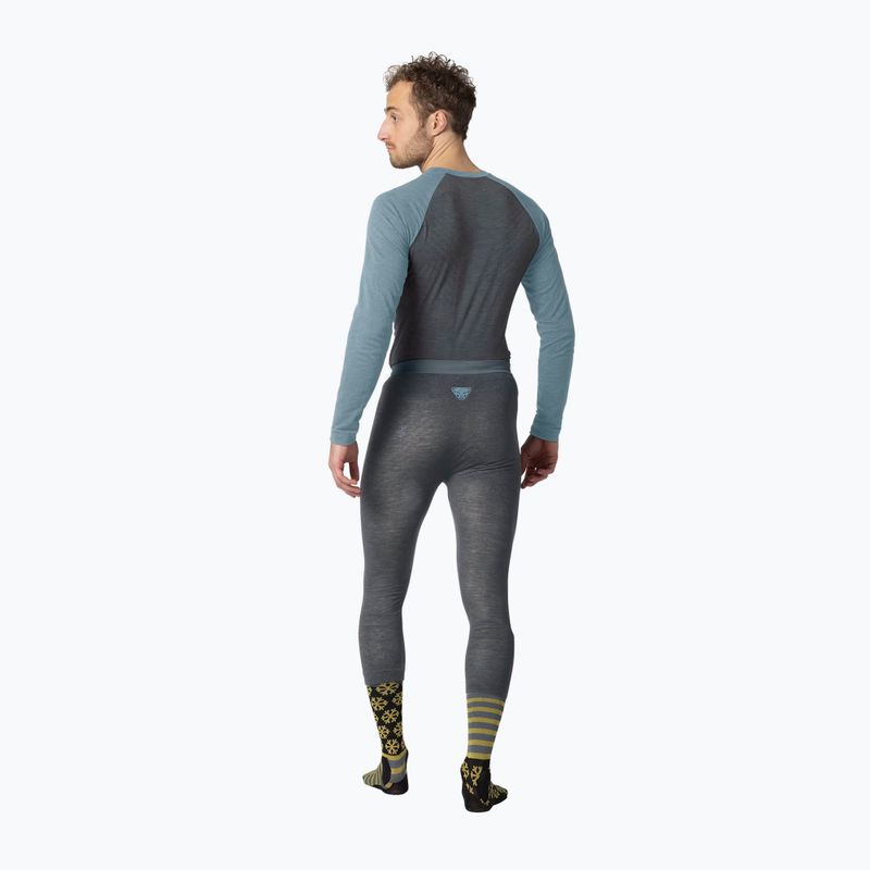 Vyriški termoaktyvūs marškinėliai DYNAFIT Tour Light Merino smoke blue 3