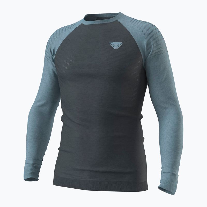 Vyriški termoaktyvūs marškinėliai DYNAFIT Tour Light Merino smoke blue 4