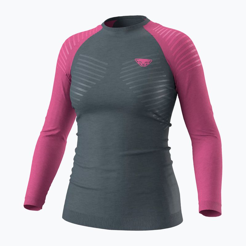 Moteriški termoaktyvūs marškinėliai DYNAFIT Tour Light Merino magenta 4