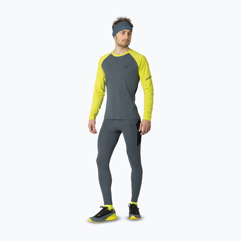 Vyriški bėgimo marškinėliai ilgomis rankovėmis DYNAFIT Alpine Pro ultra yellow/0720 2