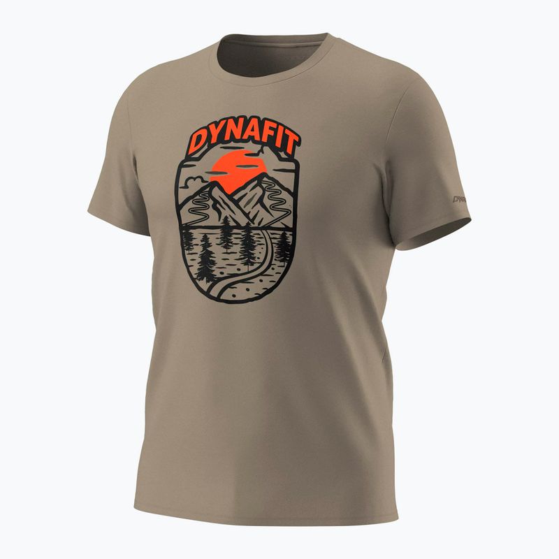 Vyriški marškinėliai DYNAFIT Graphic CO fallen rock/horizon 4