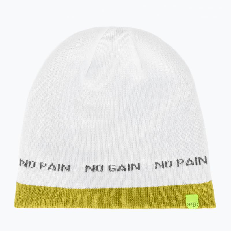 Žieminė kepurė DYNAFIT Leopard Logo golden lime/0720 4