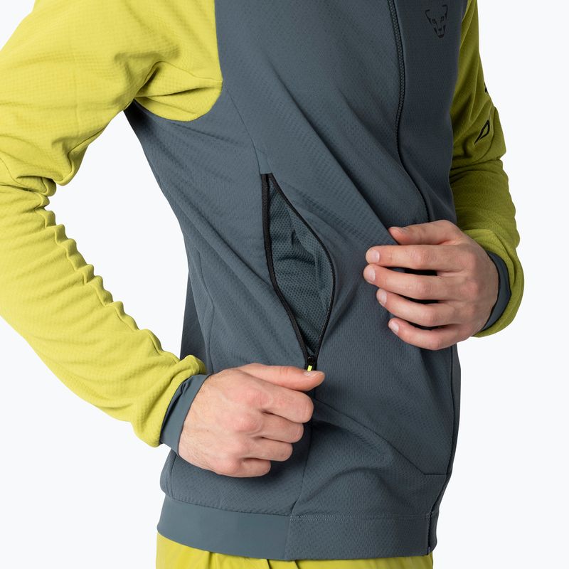 Vyriškas džemperis DYNAFIT Blacklight Thermal Hooded Jacket golden lime/0720 7