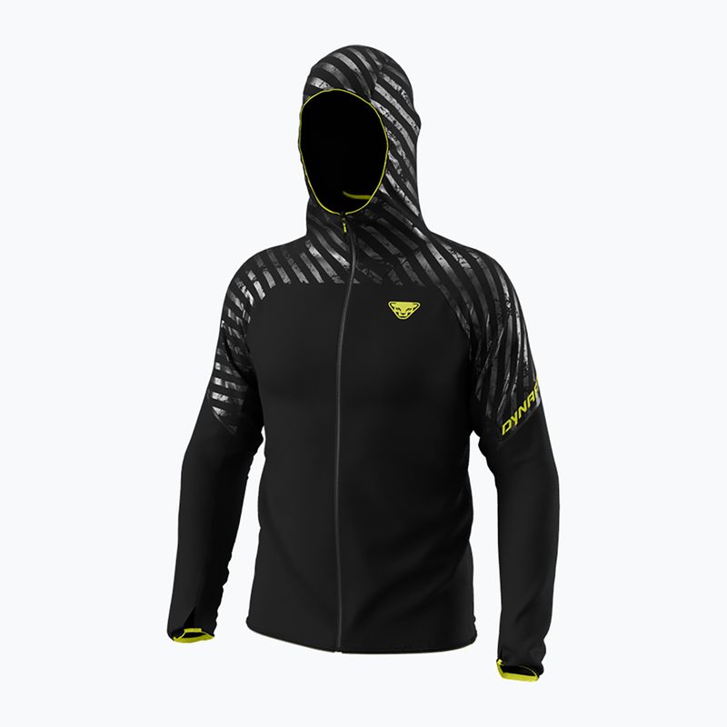 Vyriška bėgimo striukė DYNAFIT Trail Reflective Wind black out/5A30 8